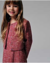 Bardot Junior - Lana Boucle Jacket - Kids-Teens