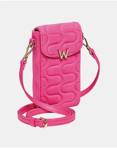 Wolf - Wolf Mimi Swirl Phone Bag Pink Flash