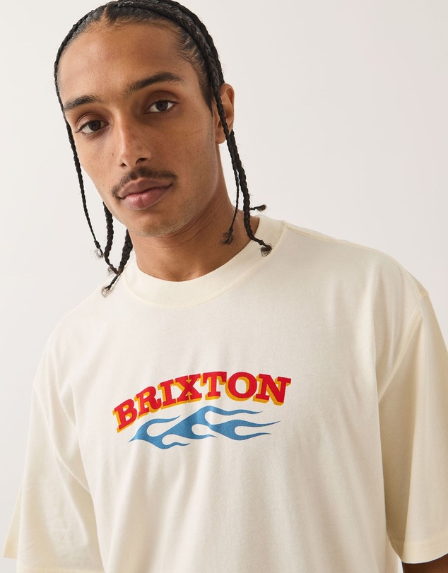 Brixton - Clifton Short Sleeve Boxed Crop Tee