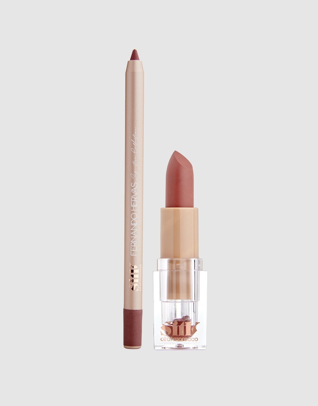 Silk Oil of Morocco - Silk Oil of Morocco by Fernando Hervas Matte Lip Kit Nude 6