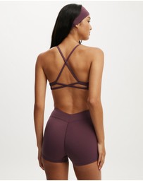 Cotton On Body Active - Ultra Luxe Strappy Cross Back Crop
