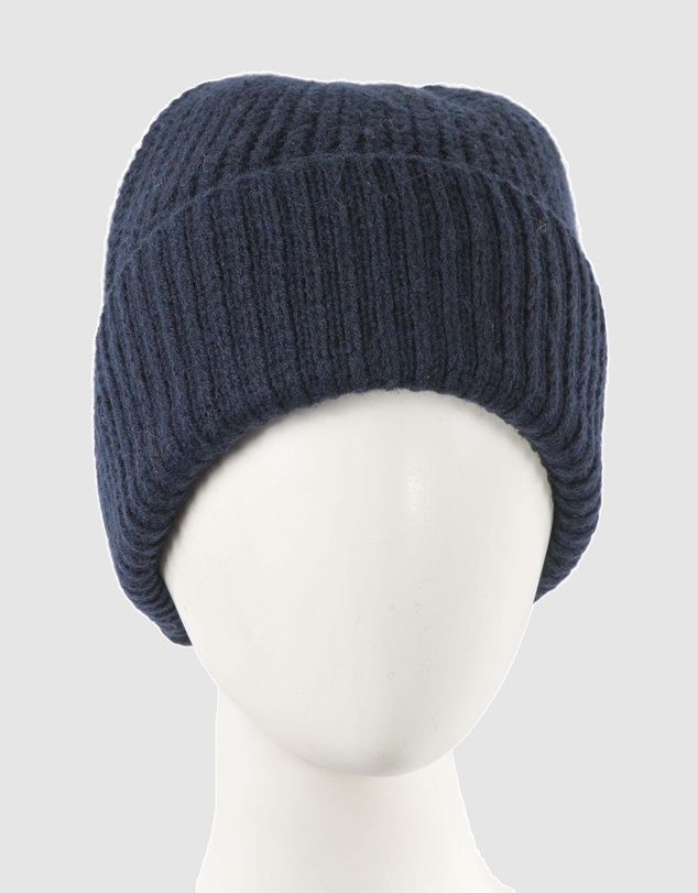 Max Alexander - European Made Navy Soft Wool Beanie