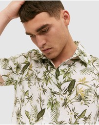 SABA - Lennox Short Sleeve Classic Print Shirt