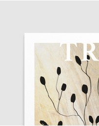 Olive et Oriel - Trust The Process No2 by Treechild Art Print
