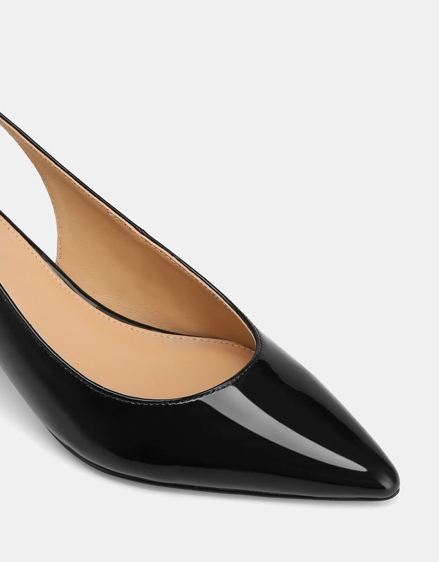Wittner - Kennedy Patent Leather Slingbacks