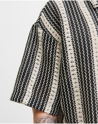 Jack & Jones - Bellagio Crochet Short Sleeve Shirt