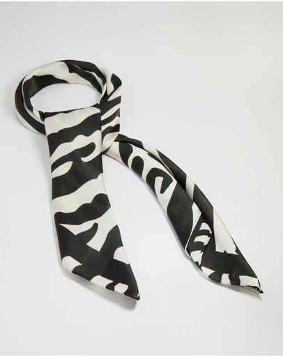 Lovisa - Zebra Print Fabric Scarf