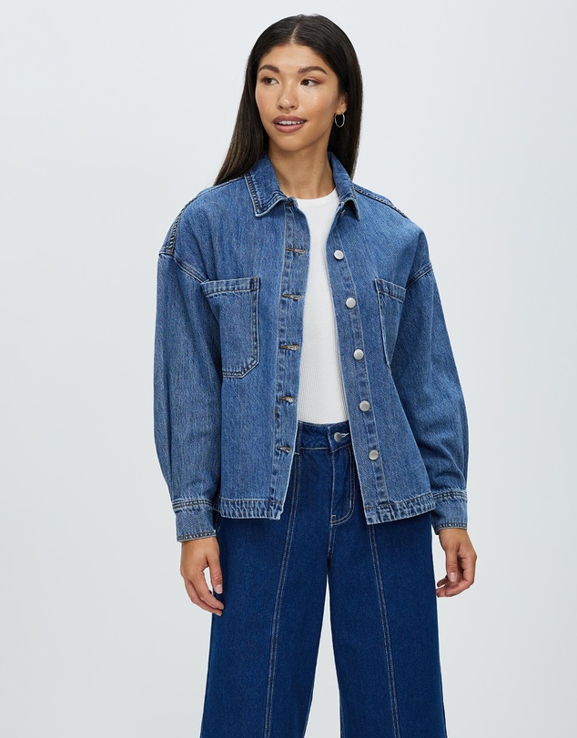 Foxwood - Joelle Denim Shacket