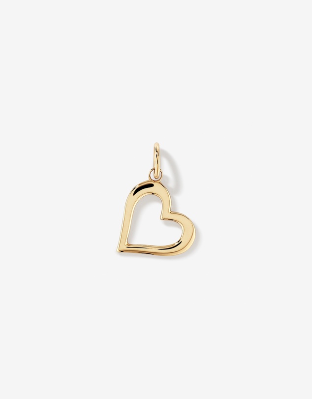 Michael Hill - Open Love Heart Pendant in 10kt Yellow Gold