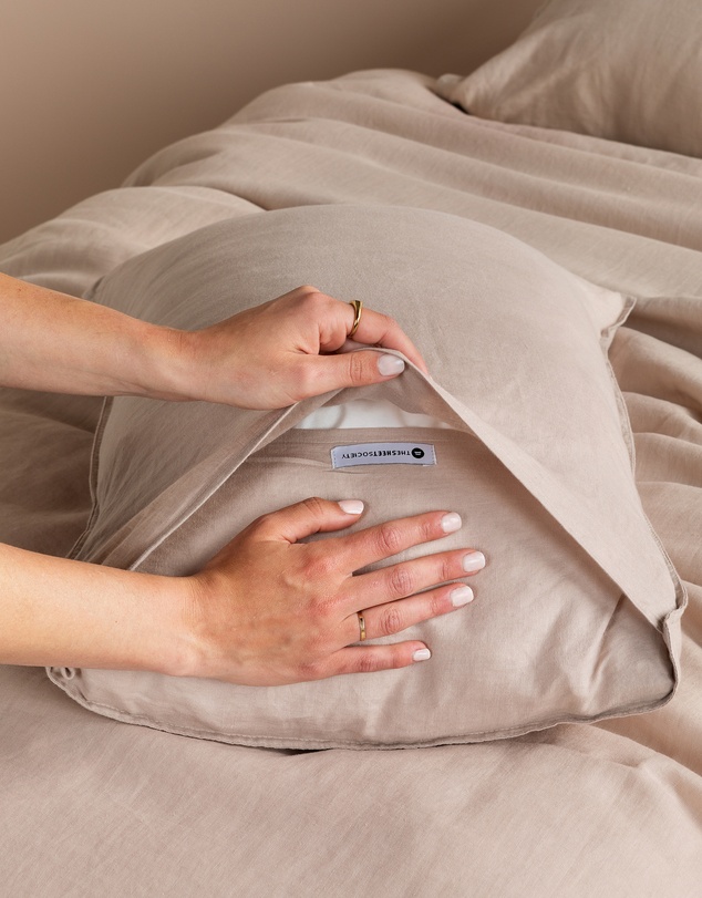 Sheet Society - Eve Linen Fitted Sheet Set