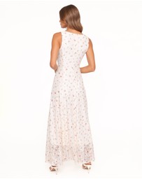 Petal & Pup - Valley Maxi Dress - White Floral Lace