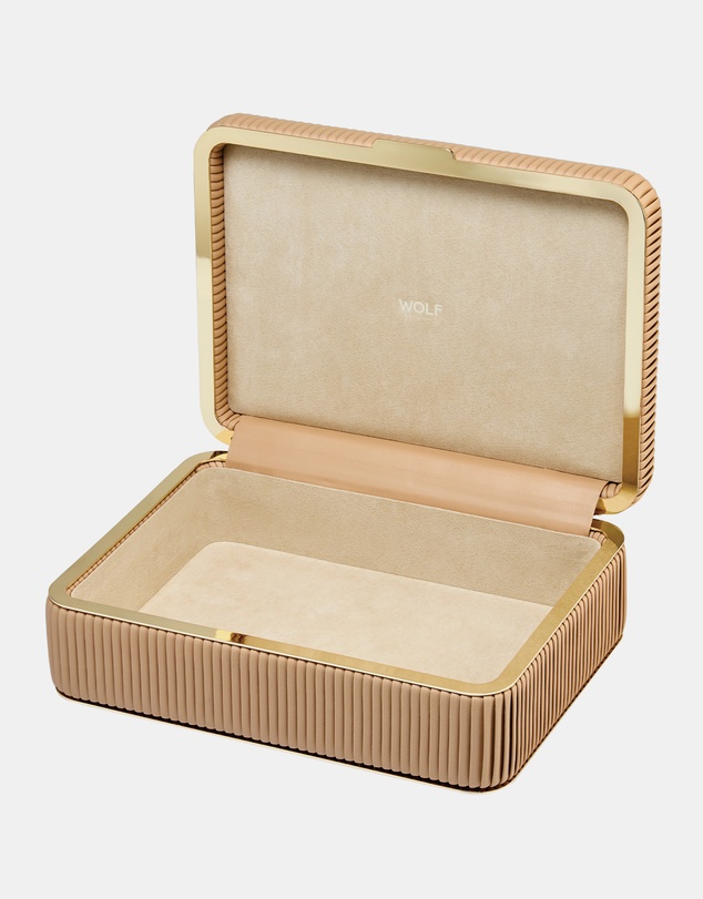 Wolf - Wolf Bella Medium Jewellery Box Mocha