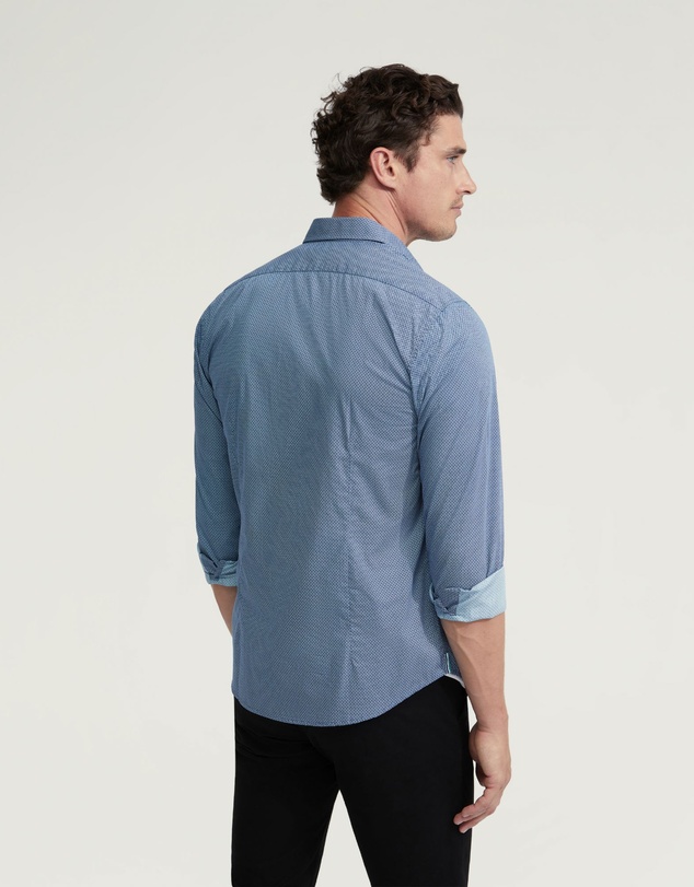 Oxford - Kenton Printed Cotton Shirt