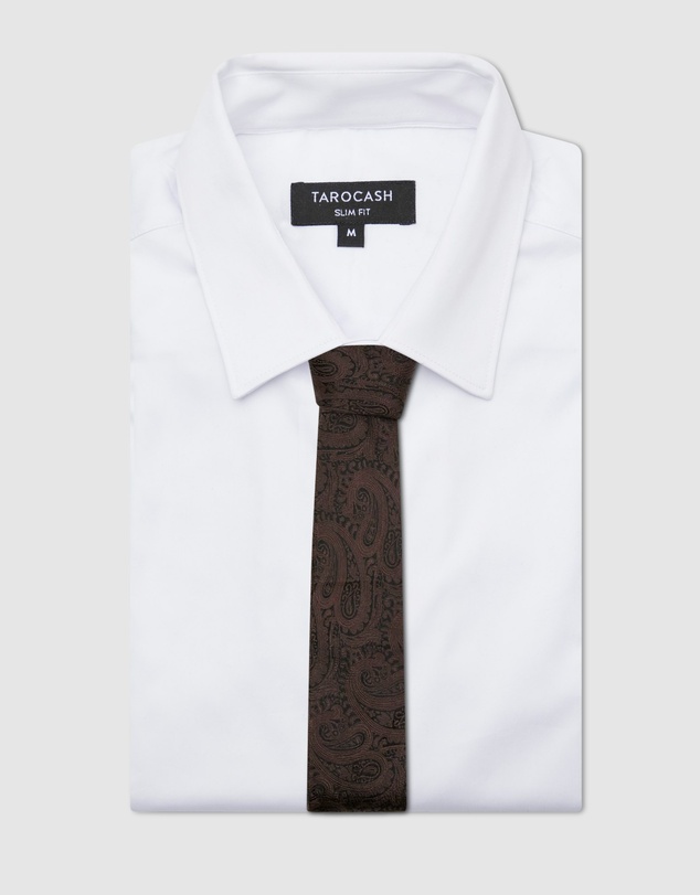 Tarocash - Rieu Paisley Silk Tie