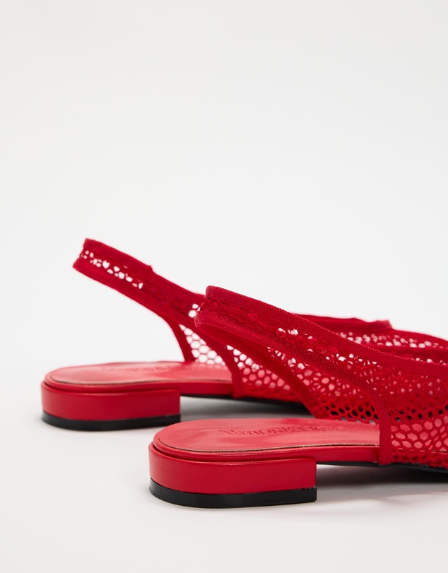 Atmos&Here - Sami Mesh Slingback Flats