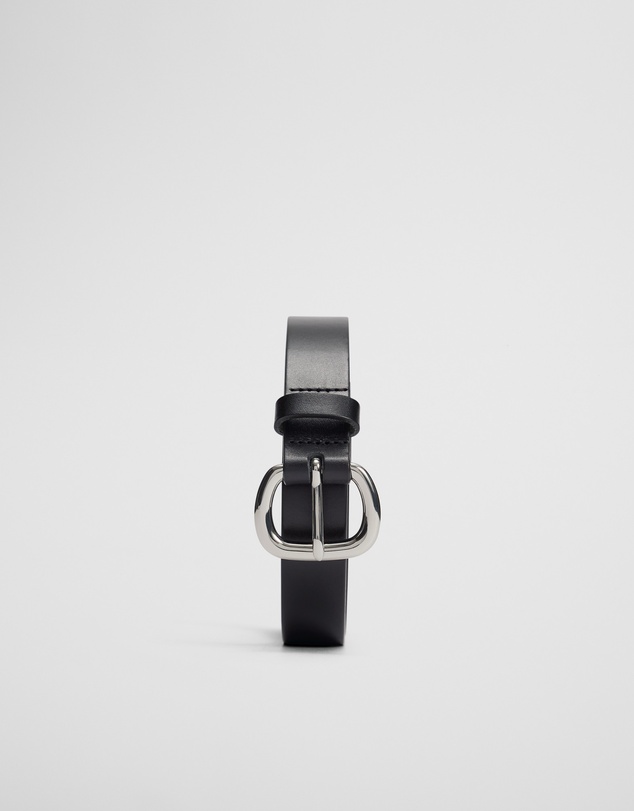 Country Road - Skinny Solid Buckle Belt