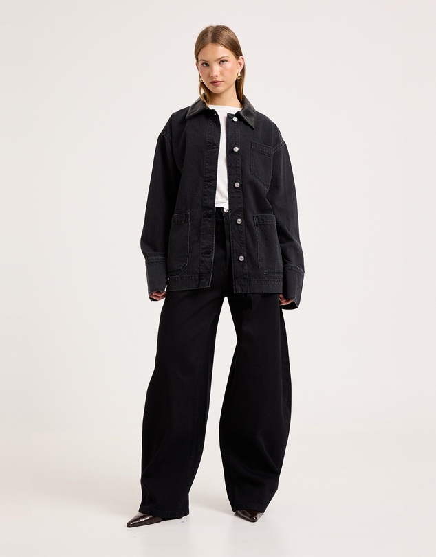 Rolla's - Denim Chore Jacket Mercer Black