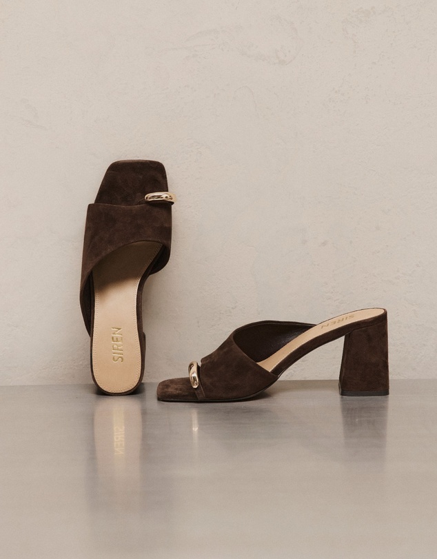 Siren - Stanton Block Heel Mules