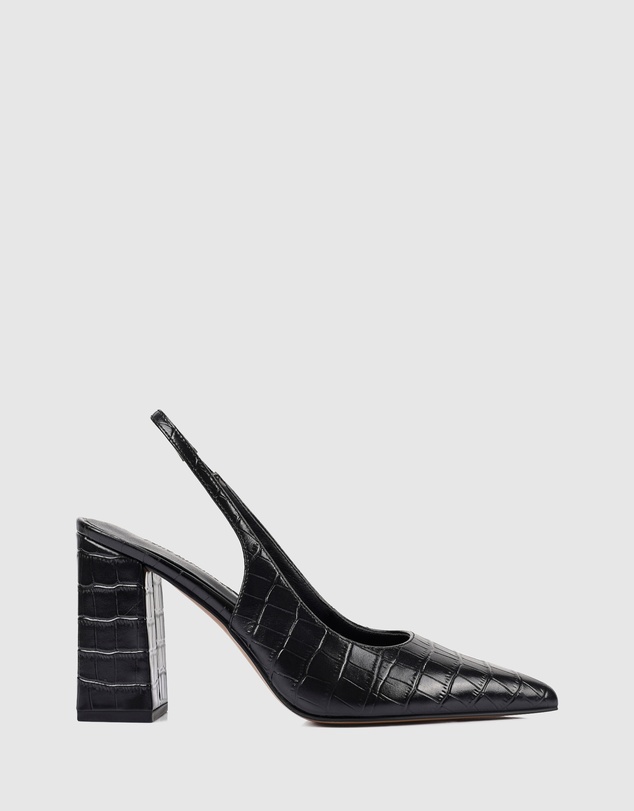 LANA WILKINSON - Olympia Slingback Block Heel