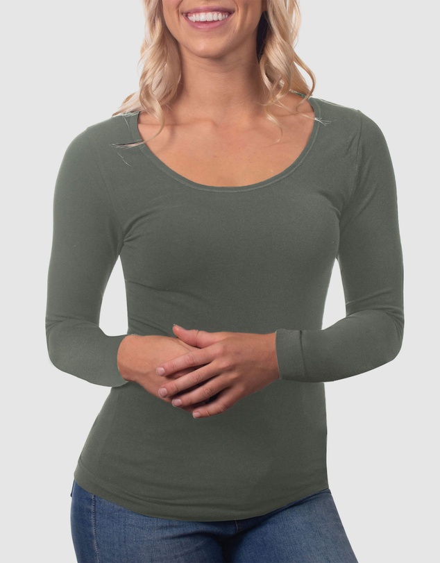 B Free Intimate Apparel - Bamboo Long Sleeve Top