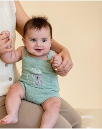 Bebe by Minihaha - Ivan Organic Knitted Koala Bodysuit - Babies