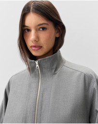 UNISON - Tailored Zip Front Jacket