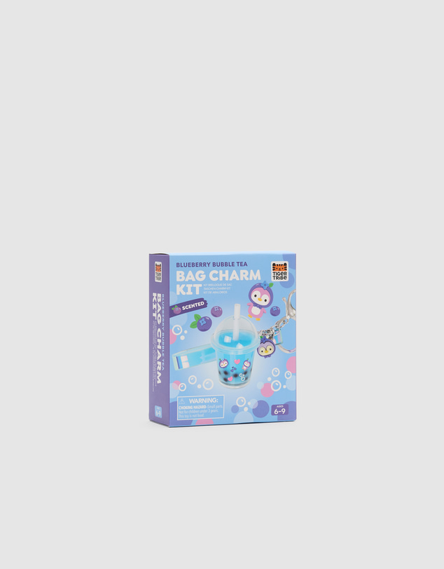 Seed Heritage - Tiger Tribe Bag Charm Kit Blueberry Bubble Tea