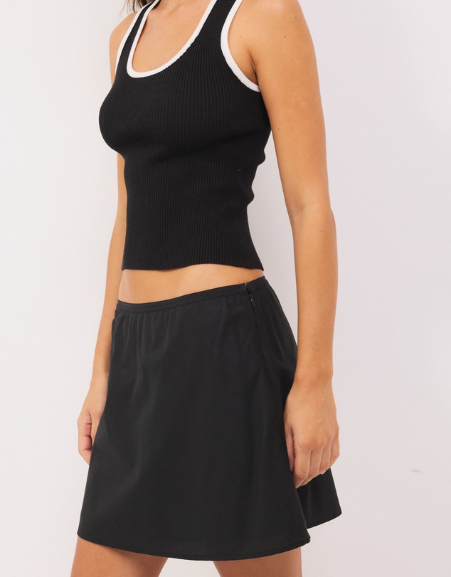 Calli - Cherif Bias Mini Skirt