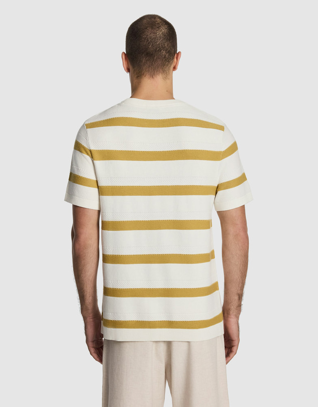 yd. - Hayes Stripe Knitted Tee