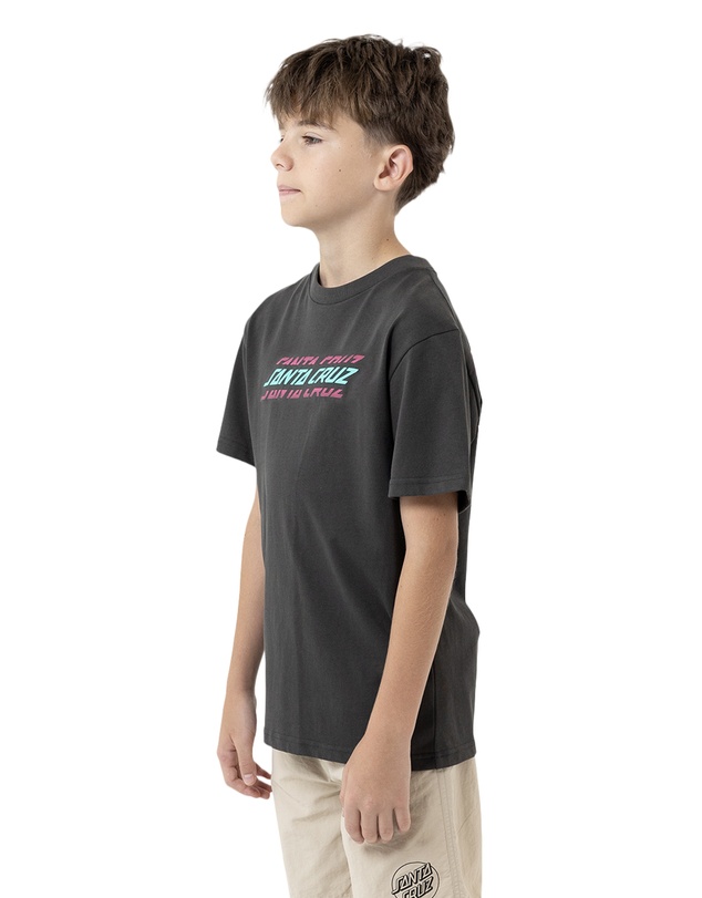 Santa Cruz - Multi Split Strip Front Tee - Teens