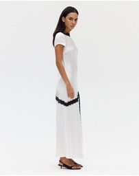 Third Form - Sevin Lace Trim Tee Dress