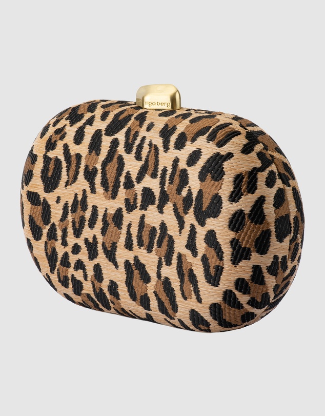 Olga Berg - Giselle Woven Clutch