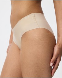 Under Armour - 3-Pack UA Pure Stretch No Show Hipster Briefs