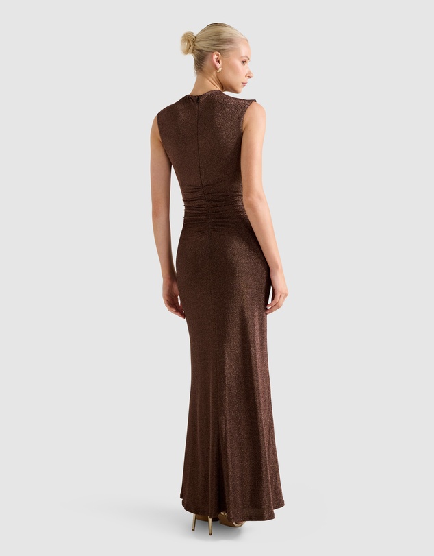 Forever New - Kristy Metallic Maxi Dress