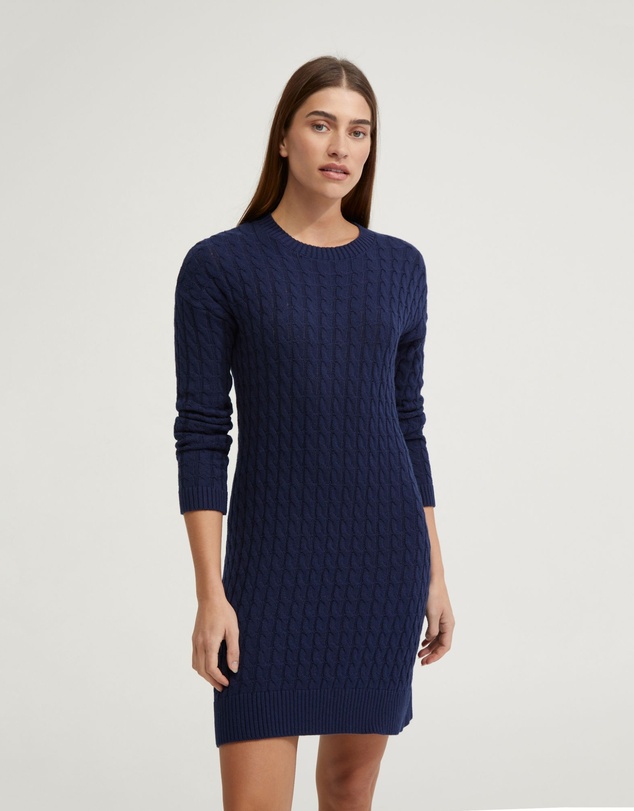 Oxford - Sweeny Cable Knit Mini Dress