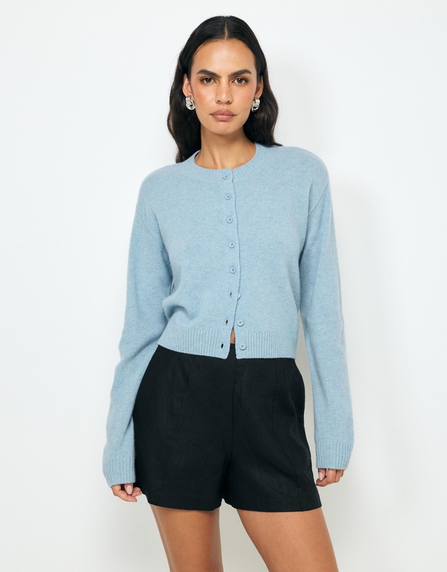 AERE - Sadie Merino Wool Cardigan