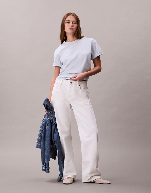 Calvin Klein Jeans - Embroidered Logo Graphic Boxy T-Shirt