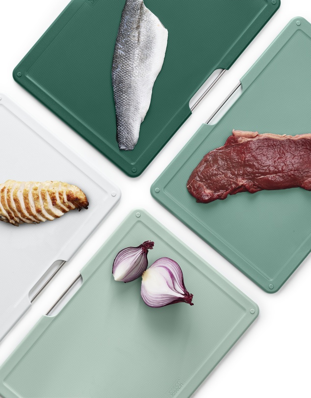 Joseph Joseph - Folio™ 4-piece Large Chopping Board Set with Storage Case - Editions (Sage)