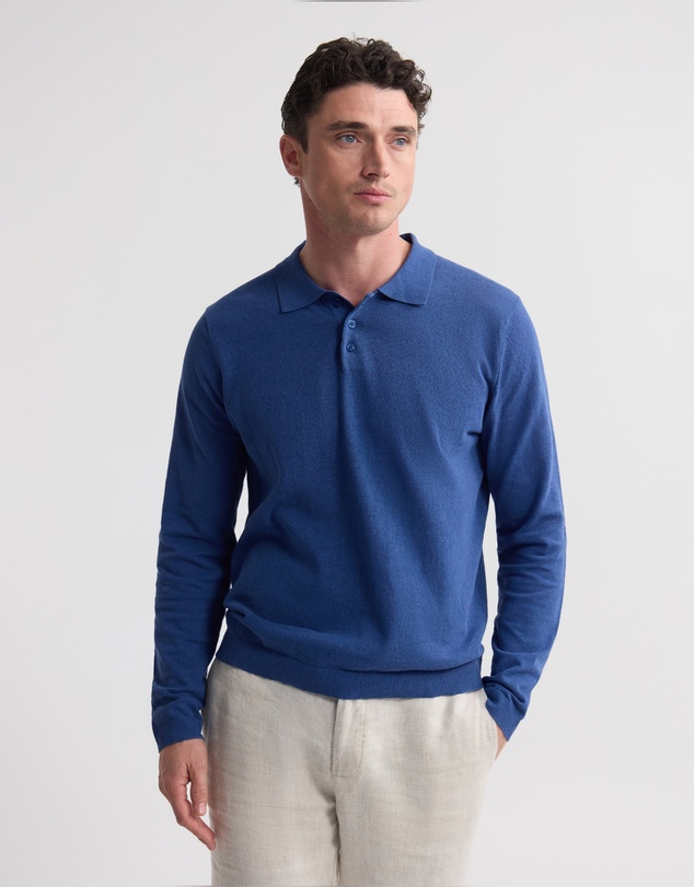 Oxford - Thomas Linen Blend Polo