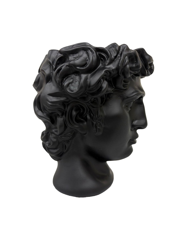 Urban Attitude - Urban Attitude David Head Planter - Matte Black