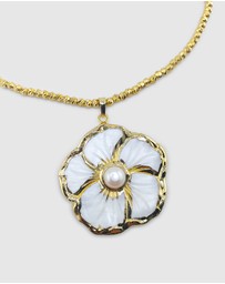 Miz Casa and Co - Flora Pearl Necklace