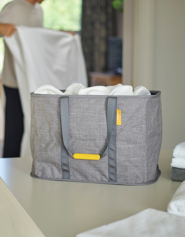 Joseph Joseph - Hold-All™ Max Large Collapsible 55L Laundry Basket (Grey)