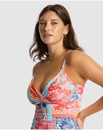 Sea Level Australia - Coco Island Wrap Front DD/E Cup One Piece