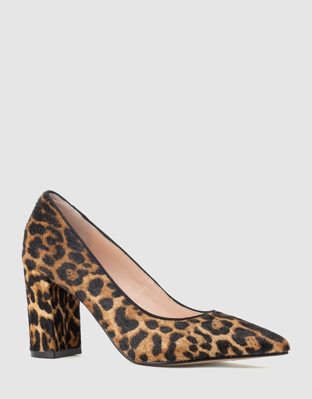 Edward Meller - BRYNLEY85 Block Heel Pointed Pump