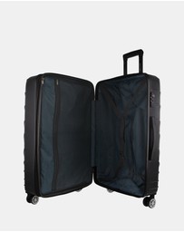 Pierre Cardin - Pierre Cardin Palais Hard Shell Large and Cabin 2-Piece Set + Luggage Tag