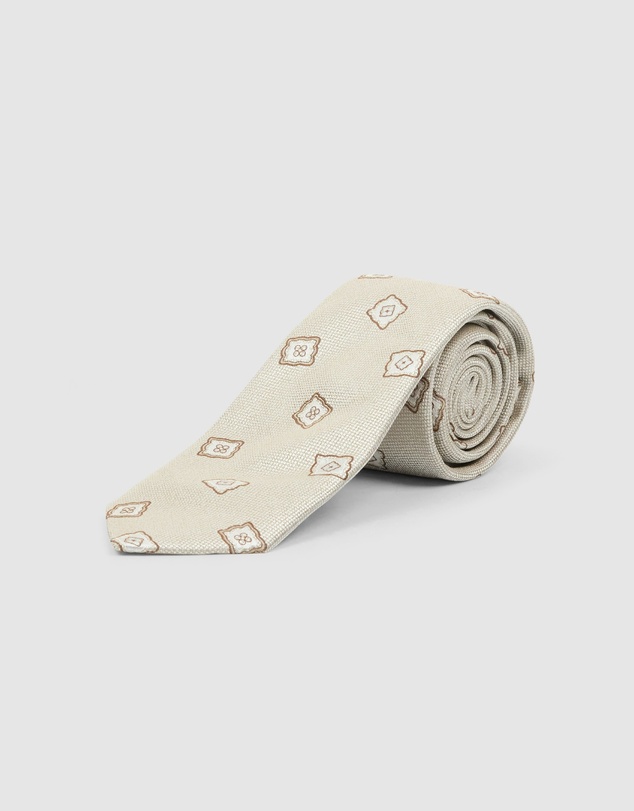 Tarocash - Gilbey Geo Silk Tie