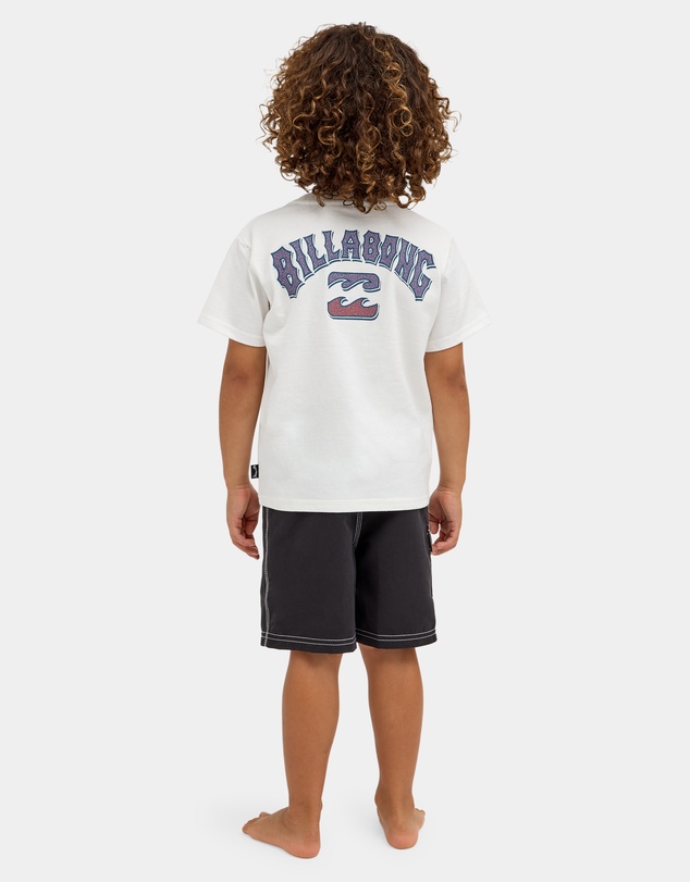 Billabong - Boys 2 to 7 Groms Heritage Arch T-Shirt