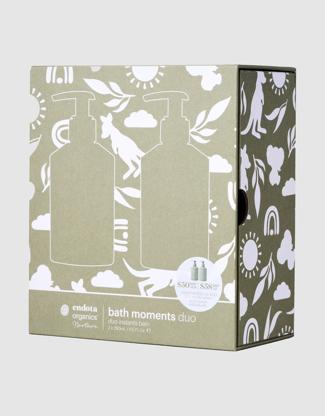 Endota - Organics Nurture -  Bath Moments Duo