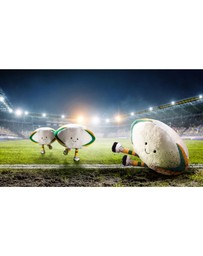Jellycat - Amuseables Sports Australian Rugby Ball