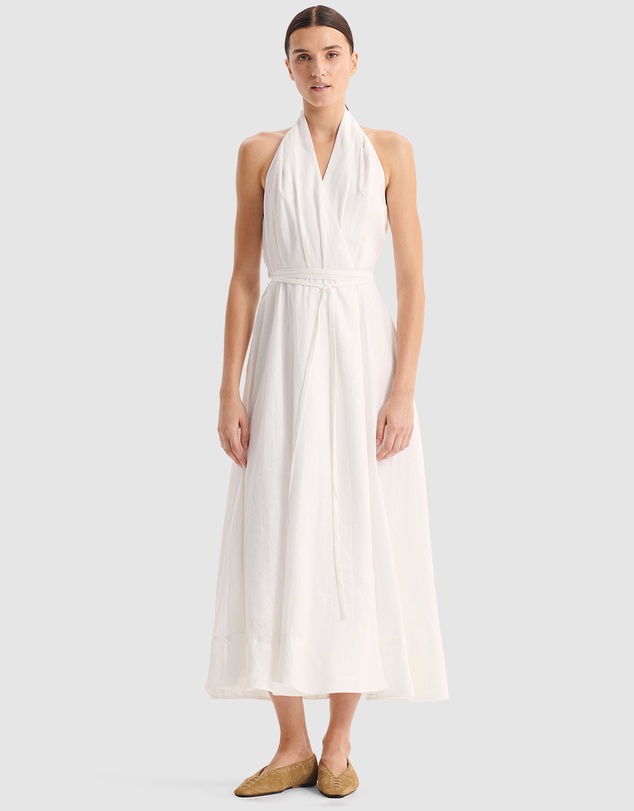 Morrison - Ronni Linen Halter Dress